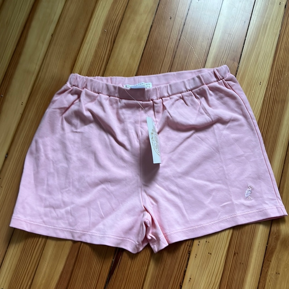 NWT Beaufort Bonnet Company size 10 girls pink cotton shorts
